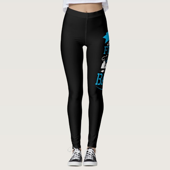 Leggings Real Girl Go Fishing For Bass (Devant)