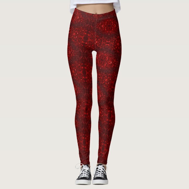 Leggings Red Rose (Devant)