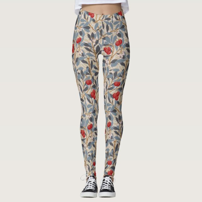 Leggings Redberry Tree, William Morris (Devant)