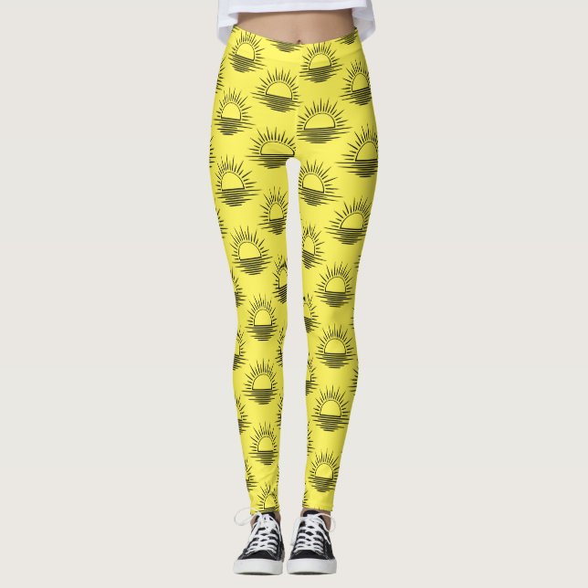 Leggings Réflexion Sunrise/Sunset Thunder_Cove (Devant)