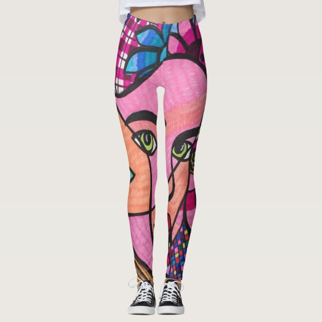 Leggings Regardez de l'espoir (Devant)