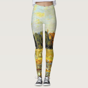 Leggings Regatta at Hampton Court Alfred Sisley Poster