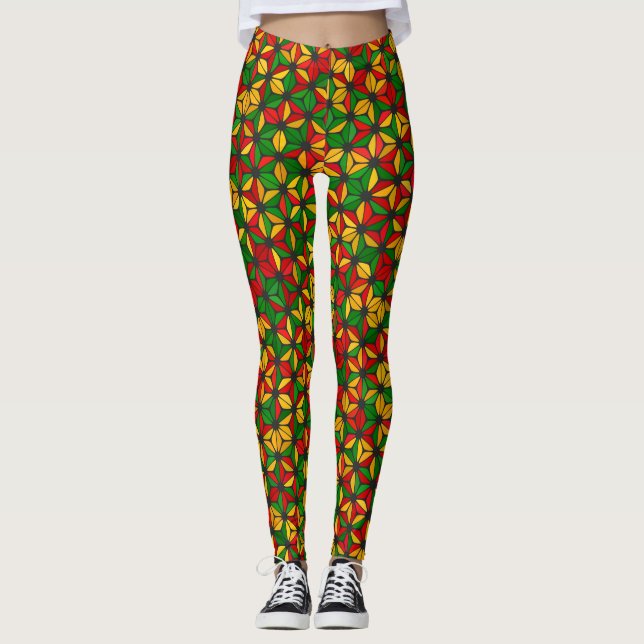 Leggings Reggae Rasta (Devant)