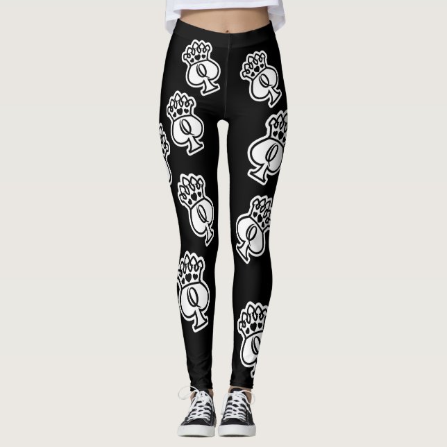 Leggings Reine des pique (Devant)