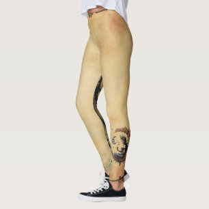 Leggings Reine du Croissant de Tournesol