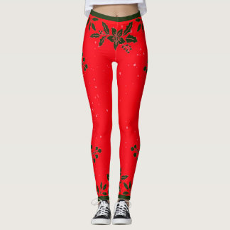 LEGGINGS REJETÉES HOLLY ROUGES