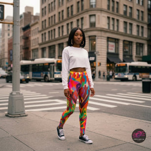 Leggings Réjouissez-vous et ressentez l'adoration du Saint-