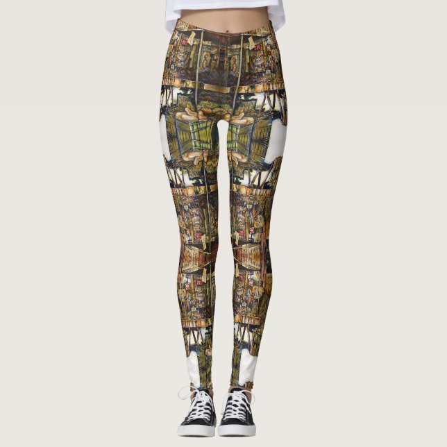Leggings Rend la créativité plus éclatante (Devant)