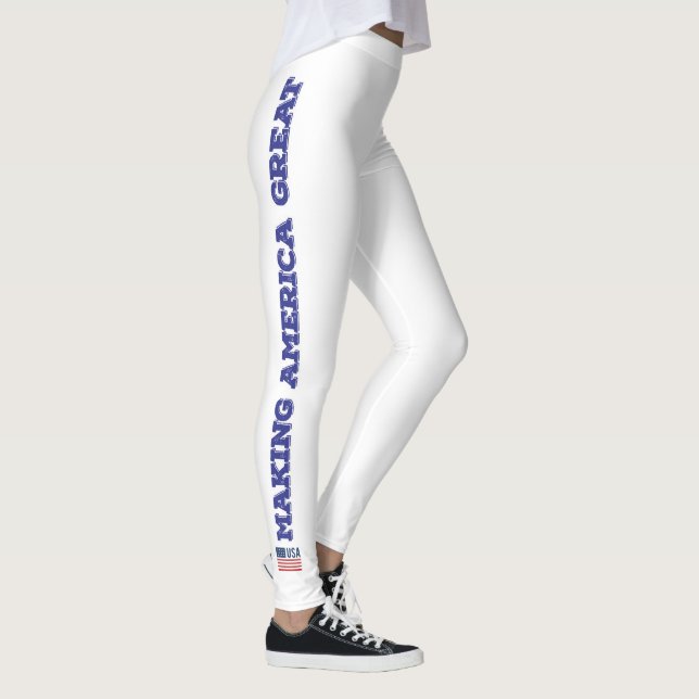 Leggings Rendant l'Amérique grande -- 2 (Droite)