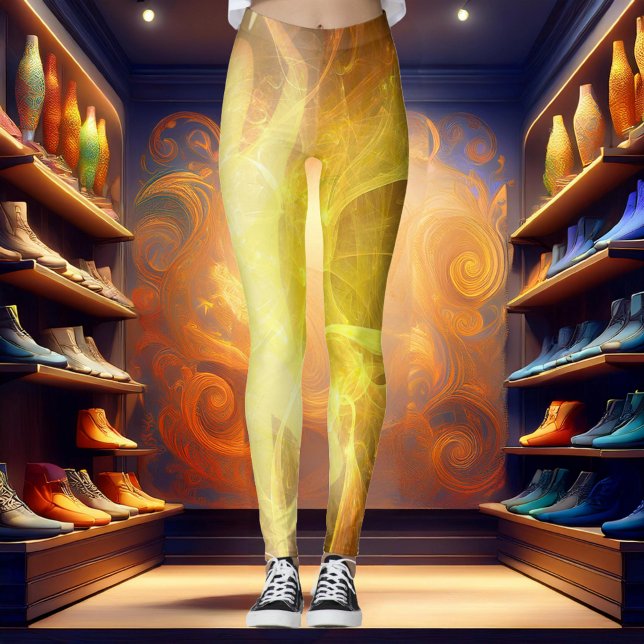 Leggings Résilience luminescente Or (Créateur téléchargé)