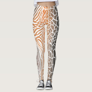Leggings résumé, animal, arrière - plan, camouflage,