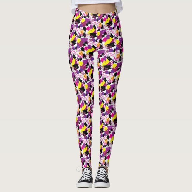 Leggings Retro 80's Aesthetic (Devant)