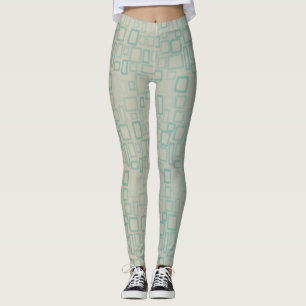 Leggings Rétro Aqua