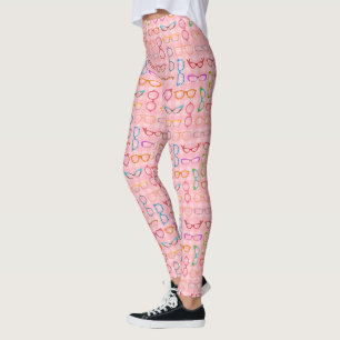 Leggings Rétros lunettes modernes de hippie avec le guinga