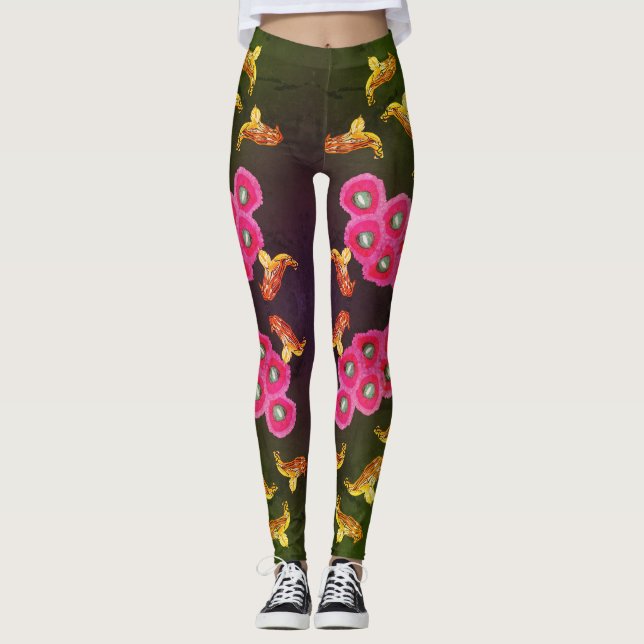 Leggings Rêve sous-marin (Devant)
