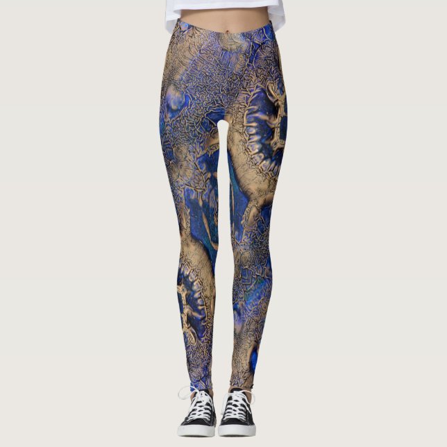 Leggings Rêves bleus (Devant)