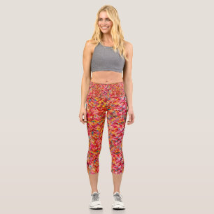 Leggings Rhubarb & Lemon Pie Capri