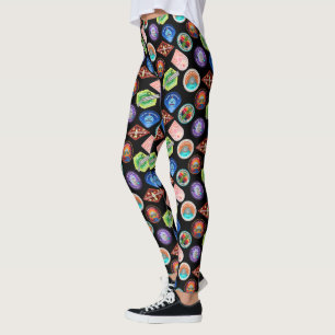 Leggings RICK ET MORTY™  Motif des patchs spatiaux
