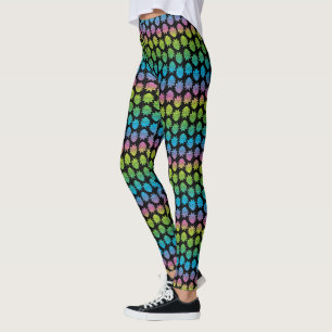 Leggings RICK ET MORTY™  motif Rainbow Rick Head