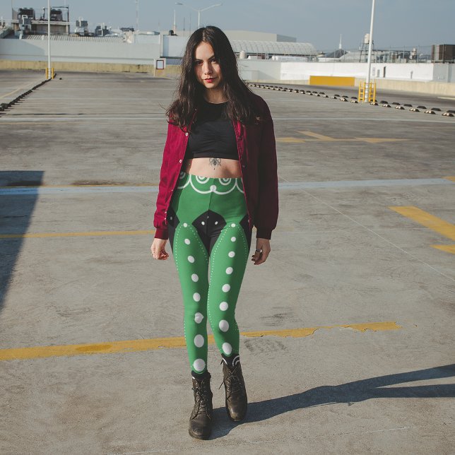 Leggings rituel vert tribal (Créateur téléchargé)