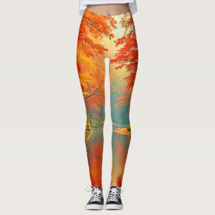 Leggings Rivière forestière d'automne