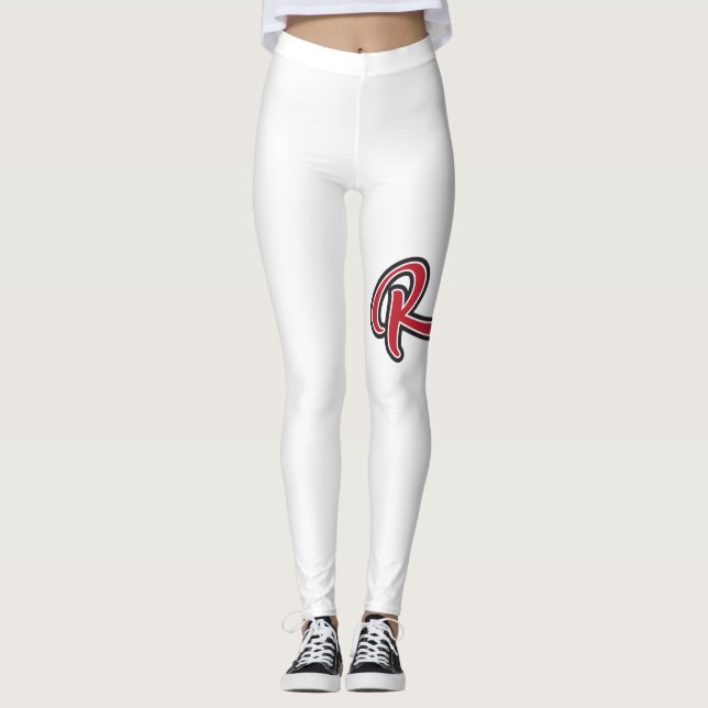 Leggings Rollettes blanches (Devant)