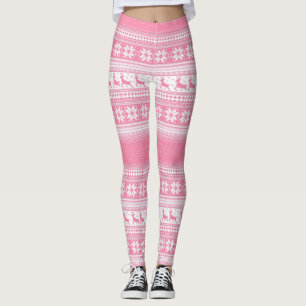 Leggings Rose de Noël