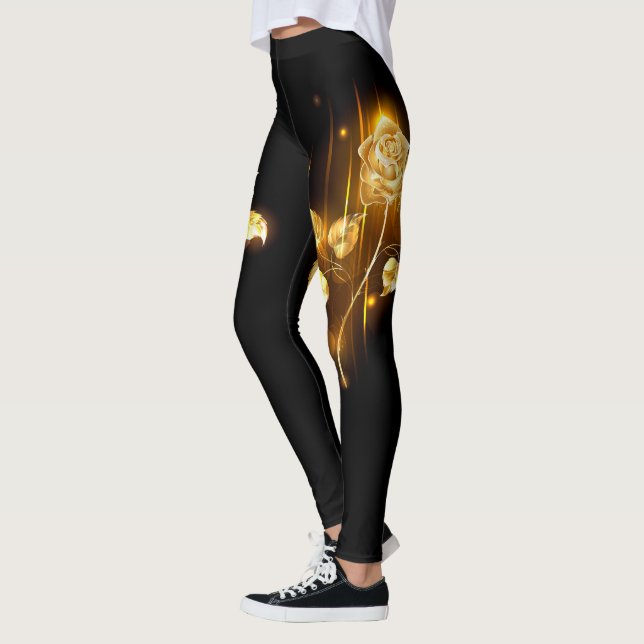 Leggings Rose d'or ( rose d'or ) (Gauche)