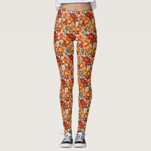 Leggings Rose en cuivre