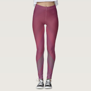 Leggings ~ rose et mauve
