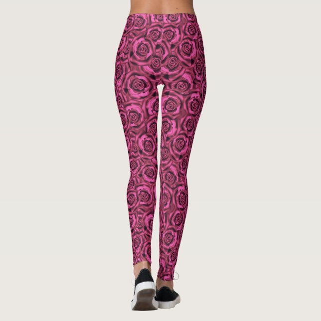 Leggings Rose rose (Dos)