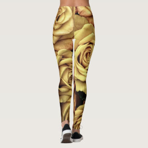 Leggings Rose sepiqué