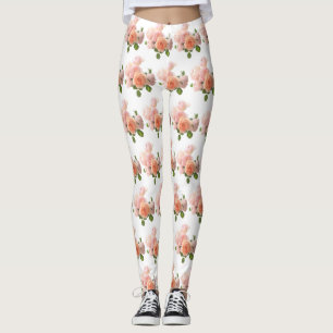 Leggings Rose tendance Design moderne Modèle élégant