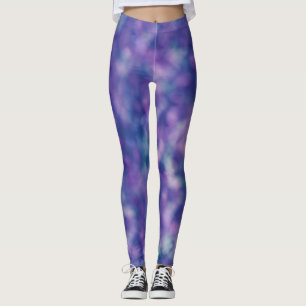 Leggings Rose violet bleu Cool unique chic