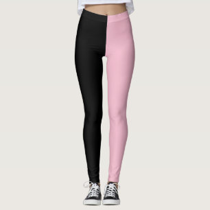Leggings roses et noirs