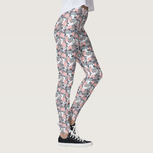 Leggings Roses roses (Droite)