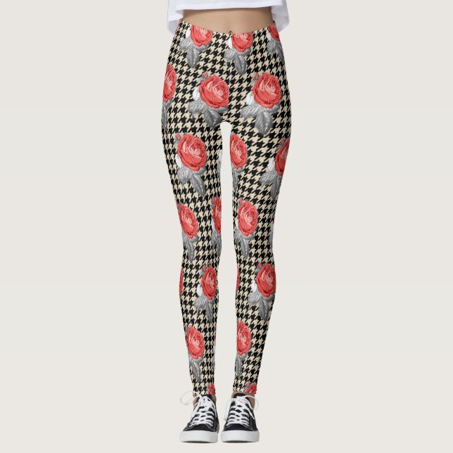 Leggings Roses roses roses roses roses roses roses roses ro (Devant)