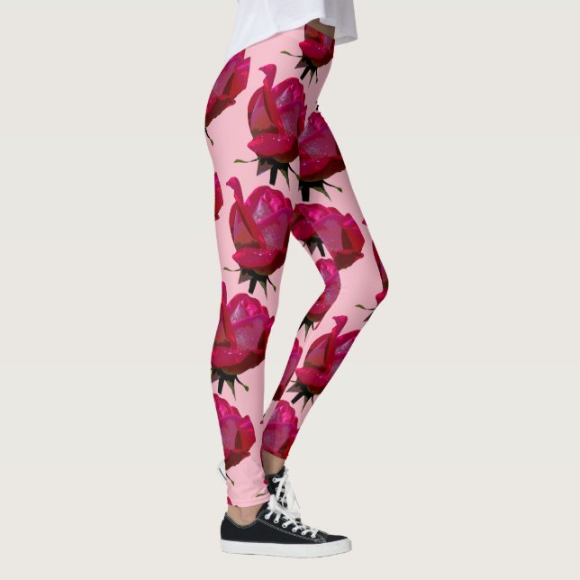 Leggings roses rouges Thunder_Cove rose (Droite)