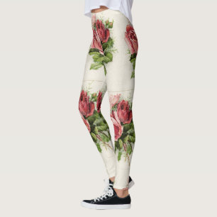 Leggings Roses vintages
