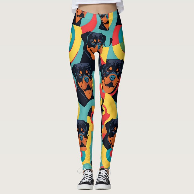 LEGGINGS ROTTWEILER ET ENREGISTRER 1 LEGINGS (Devant)