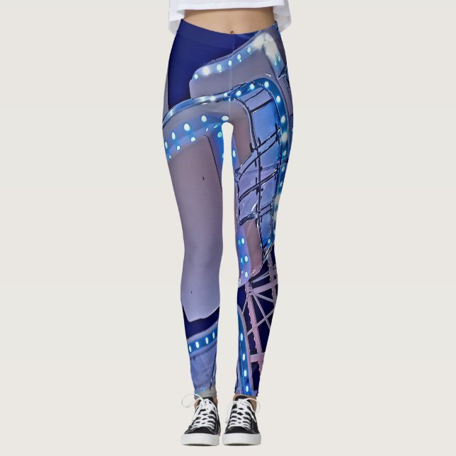 Leggings Roue Blue Ferris (Devant)