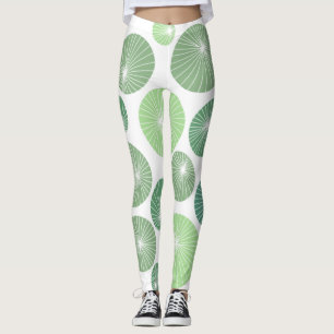 Leggings Roues vertes des années 1950
