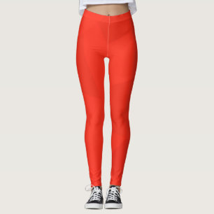 Leggings Rouge, cool, art géométrique à la mode, moderne