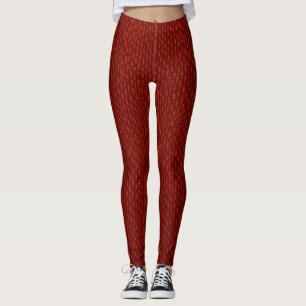 Leggings rouges - Gras, Confortable et élégant