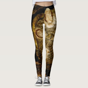Leggings Rouleau de journal rustique