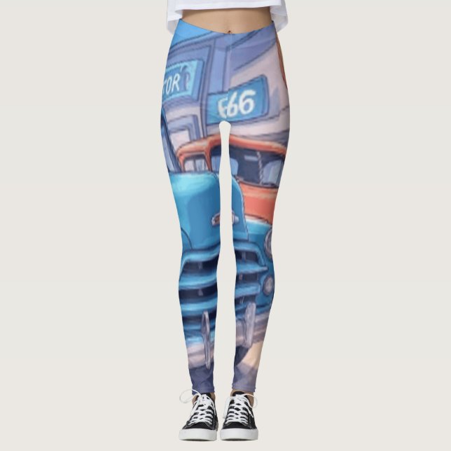 LEGGINGS ROUTE 66 (Devant)