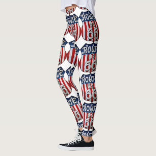 LEGGINGS "ROUTE 66 GALERIES"