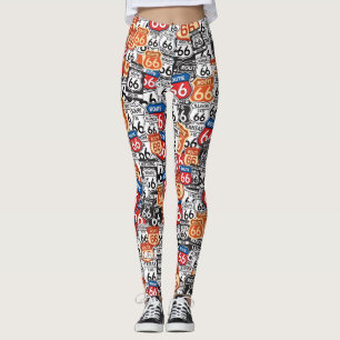 Leggings Route 66 Signes routiers