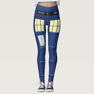 Leggings Royaume-Uni - Cabine téléphonique publique de poli