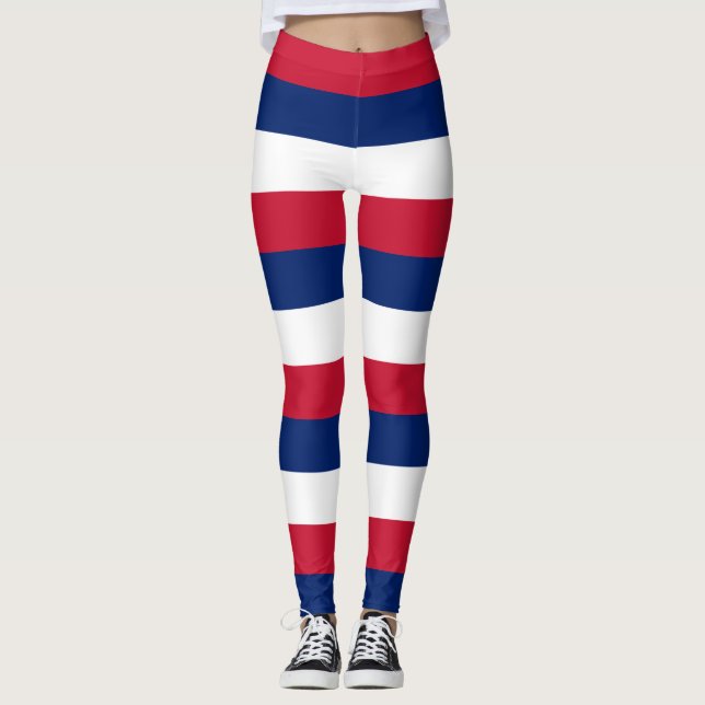 Leggings Royaume-Uni Couleurs du drapeau national (Devant)